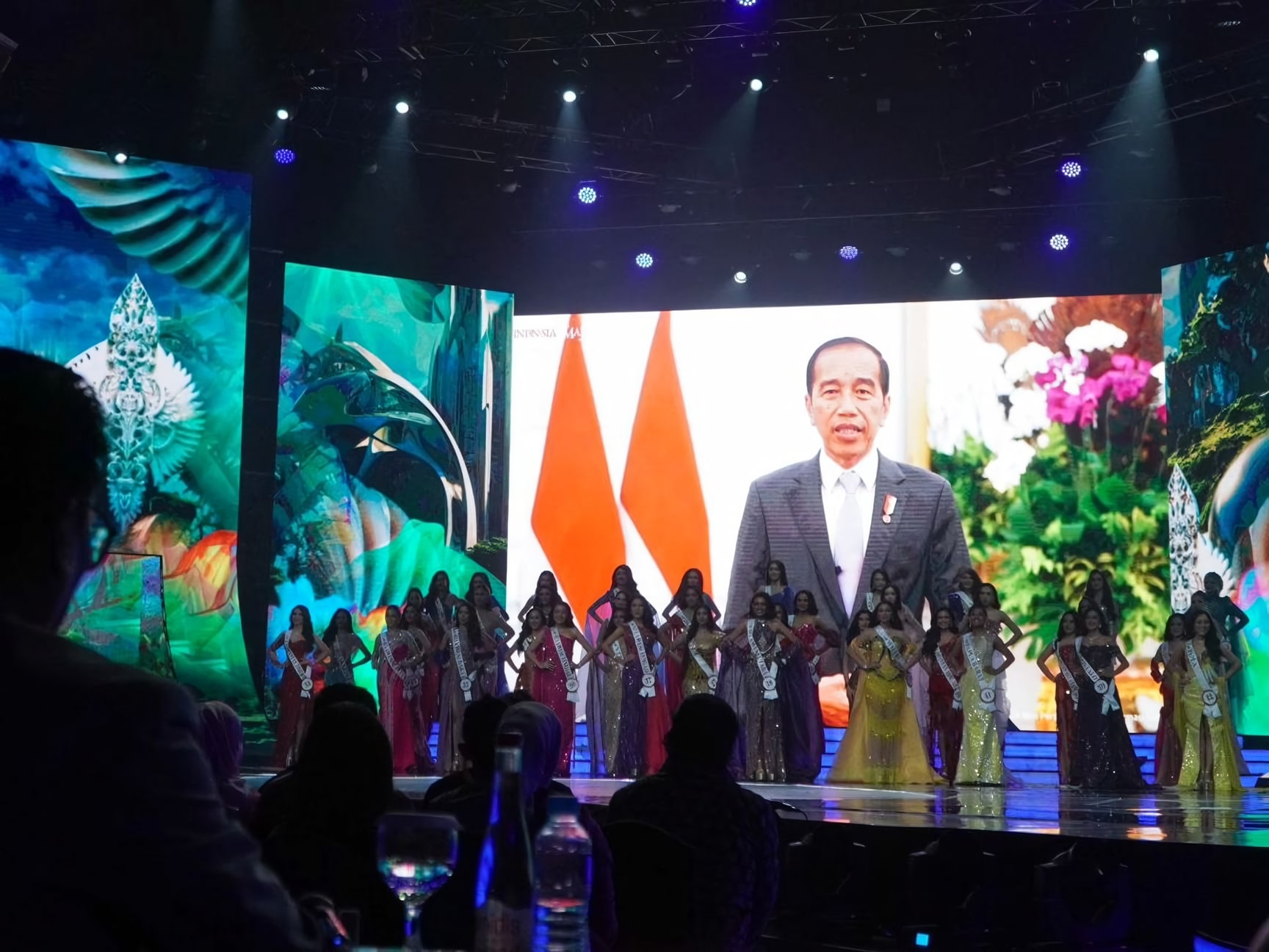 Presiden Joko Widodo mendukung ajang Puteri Indonesia