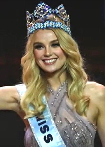 Krystyna Psyzkova (Miss World 2024) hadir di final Miss Indonesia 2024