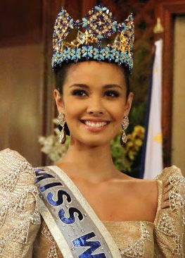 Miss World 2013 Megan Young — potret resmi setelah penobatan di Bali