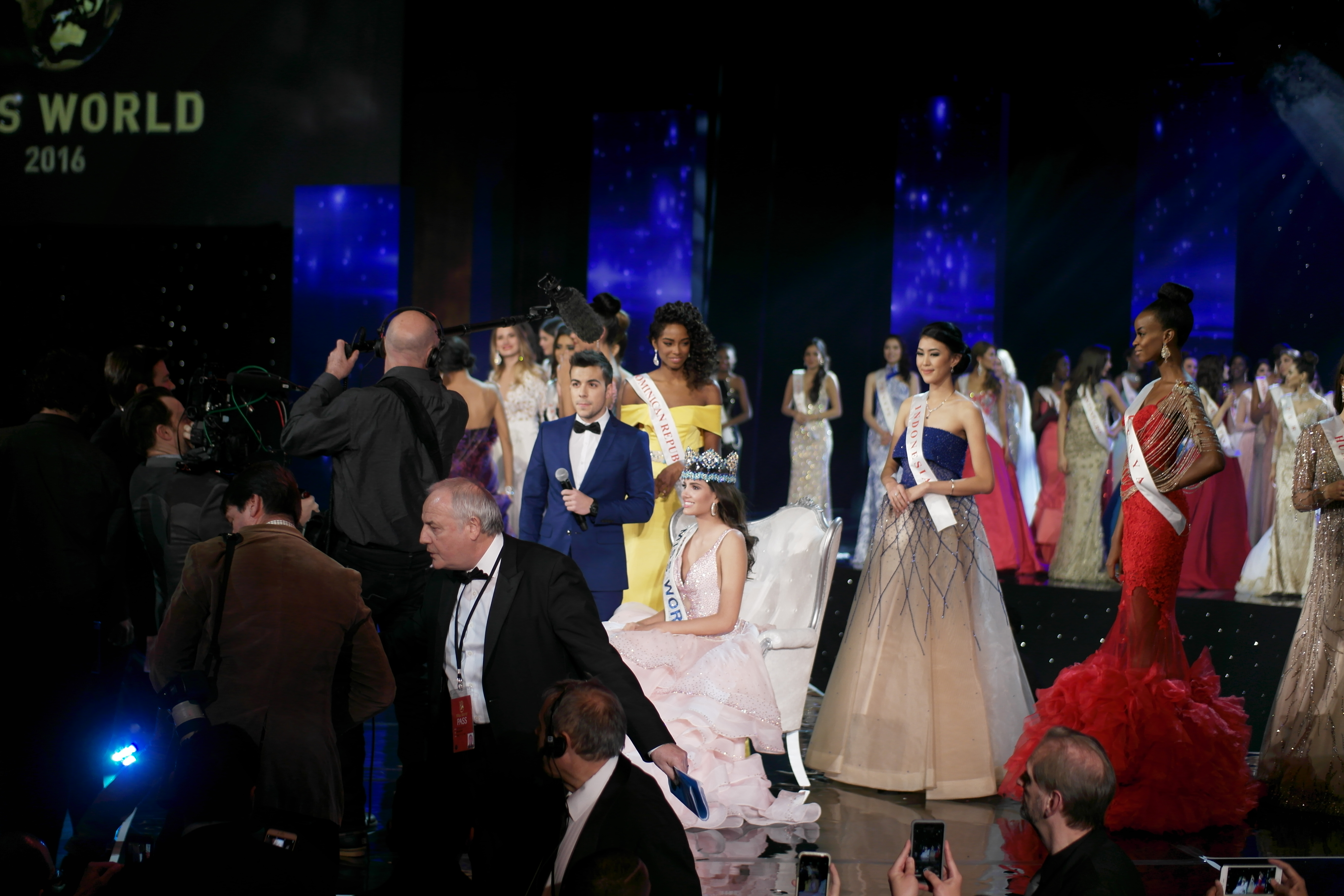 Suasana malam final Miss World 2016